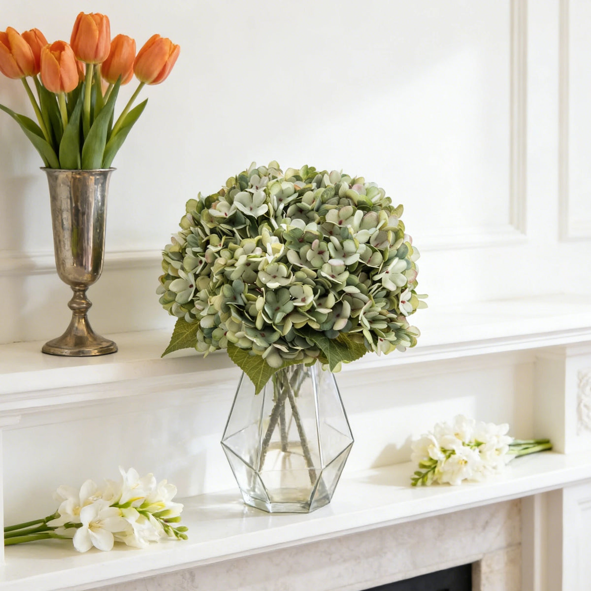 Artificial Silk Hydrangea Flowers – Wedding & Home Décor Artificial Flowers Babs