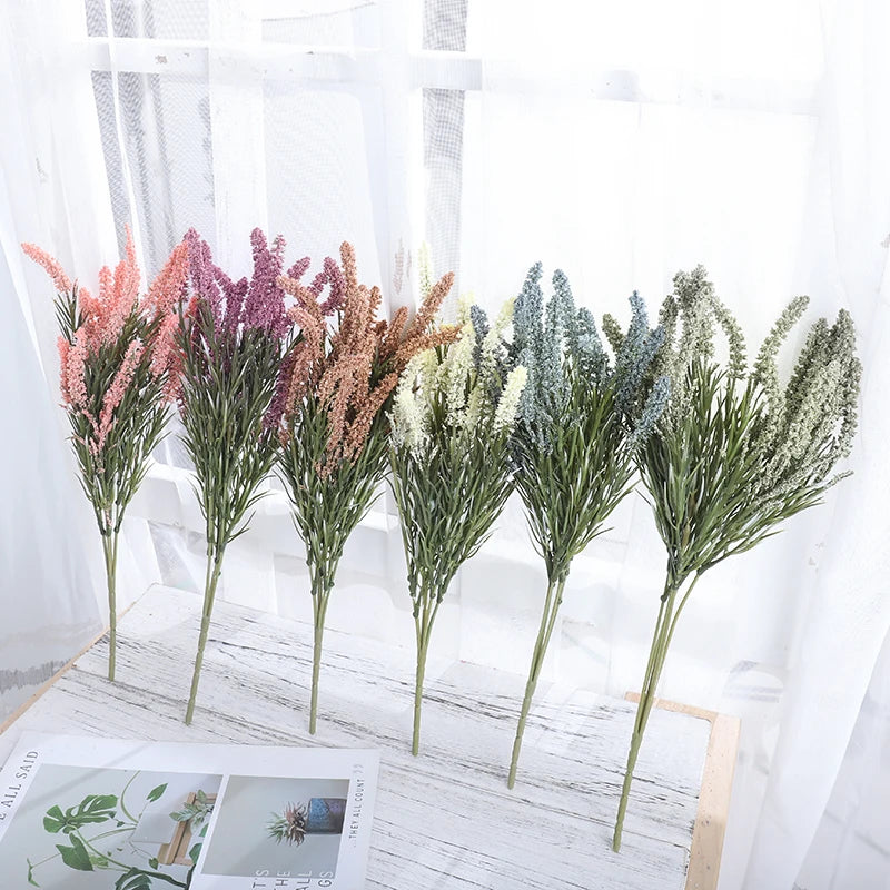 Lavender Artificial Foam Bouquet – Wedding & Home Décor Artificial Flower Bouquet Babs