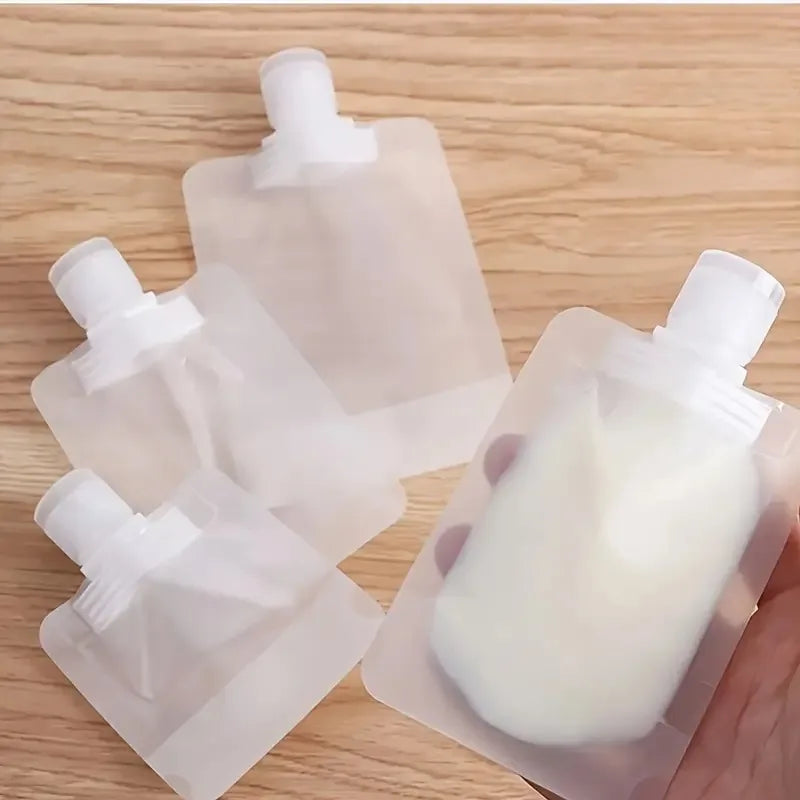 Travel Refillable Cosmetic Bottles Set – Leakproof 1oz 1.7oz 3.4oz Travel Bottle Set Babs