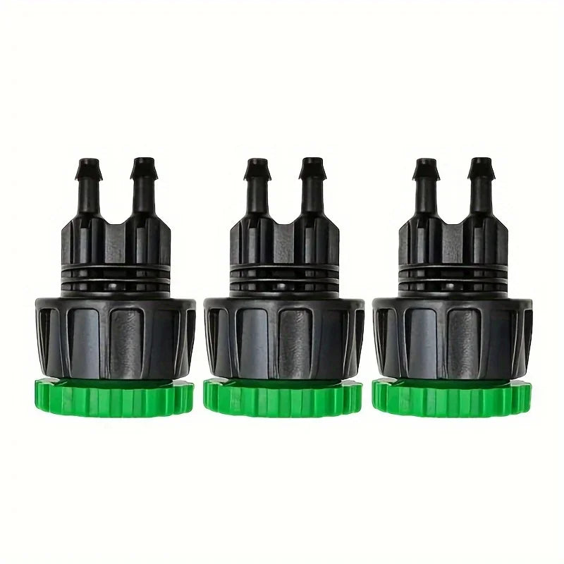 2pcs Drip Irrigation Hose Connectors & Garden Faucet Adapter Drip Irrigation Fittings Babs