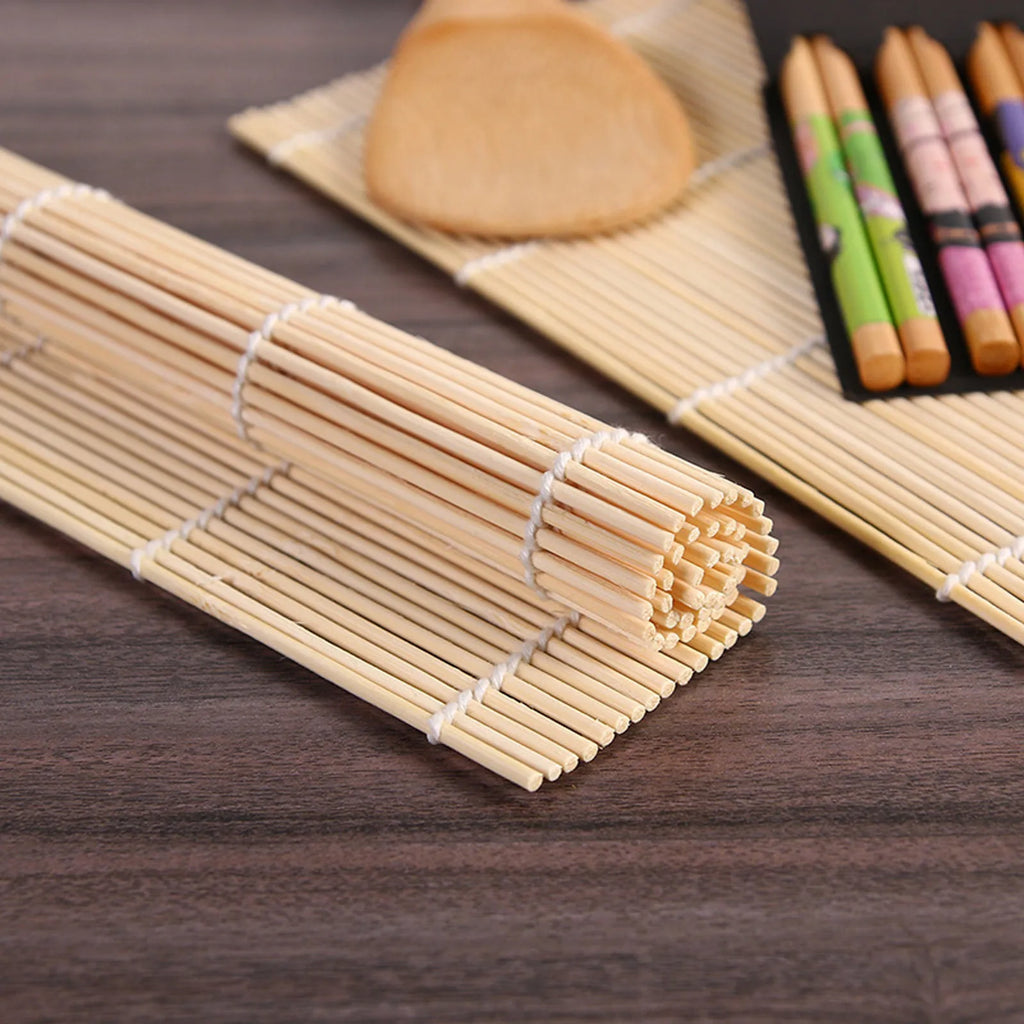 10-Piece DIY Sushi Making Kit – Mat, Chopsticks & Scraper Sushi Making Kit Babs