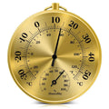10CM Analog Wall Thermometer Hygrometer for Home & Garden Thermometer Hygrometer Babs 1pc