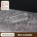 Stainless Steel Expandable Dish Rack & Kitchen Sink Drainer Expandable Dish Rack Babs WHITE-E