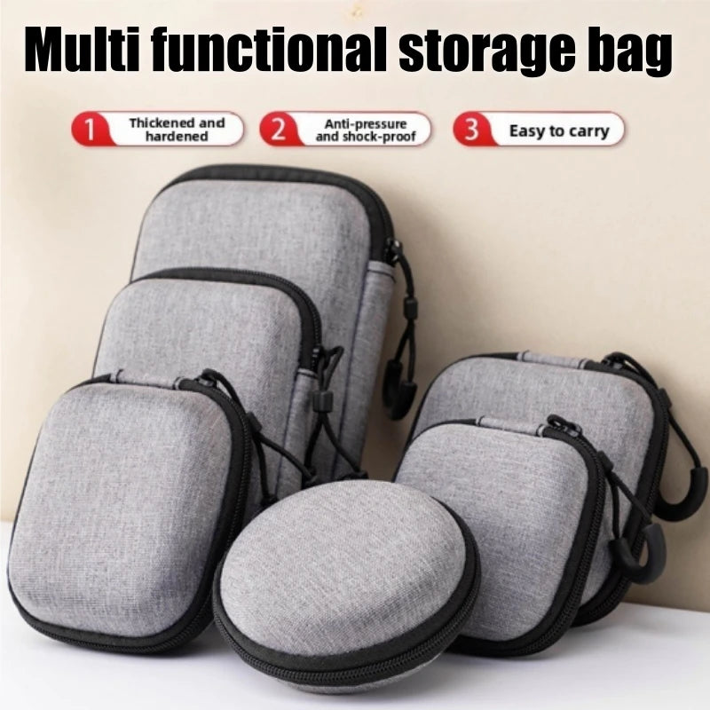 EVA Electronics Organizer Case – Cable & Power Bank Storage Pouch Electronics Organizer Case Babs