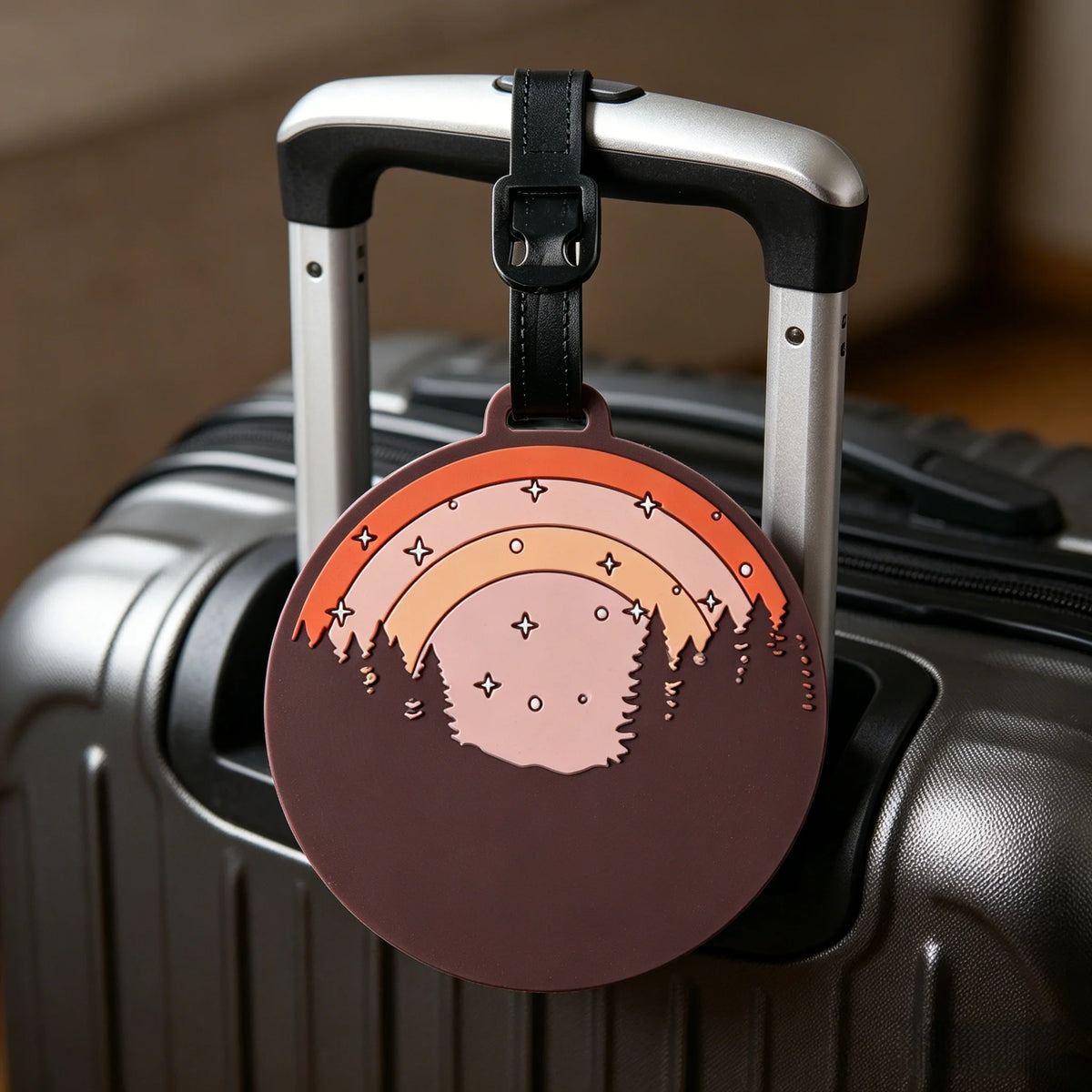 Starry Sky Luggage Tag – Privacy ID Travel Bag Tag | PVC Luggage Tag Babs