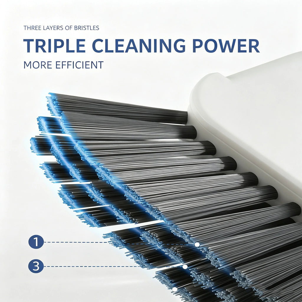 2-in-1 Window Track Cleaning Brush – Grout & Gap Cleaner Window Cleaning Brush Babs