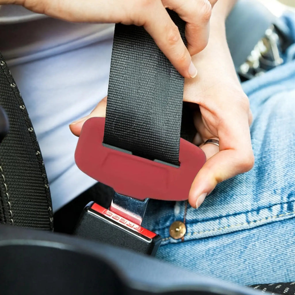 Silicone Seat Belt Buckle Protector Cover – 4 Pack Universal Seat Belt Buckle Cover Babs