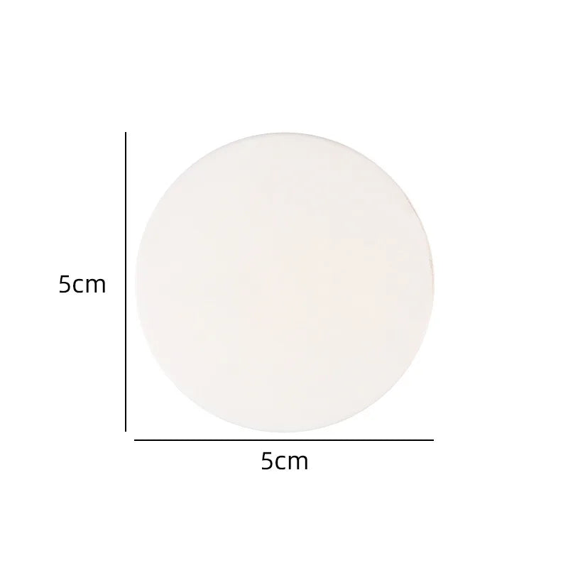 White Rubber Door Stop Wall Protectors – Self-Adhesive 5/10 Pack Door Stop Bumpers Babs