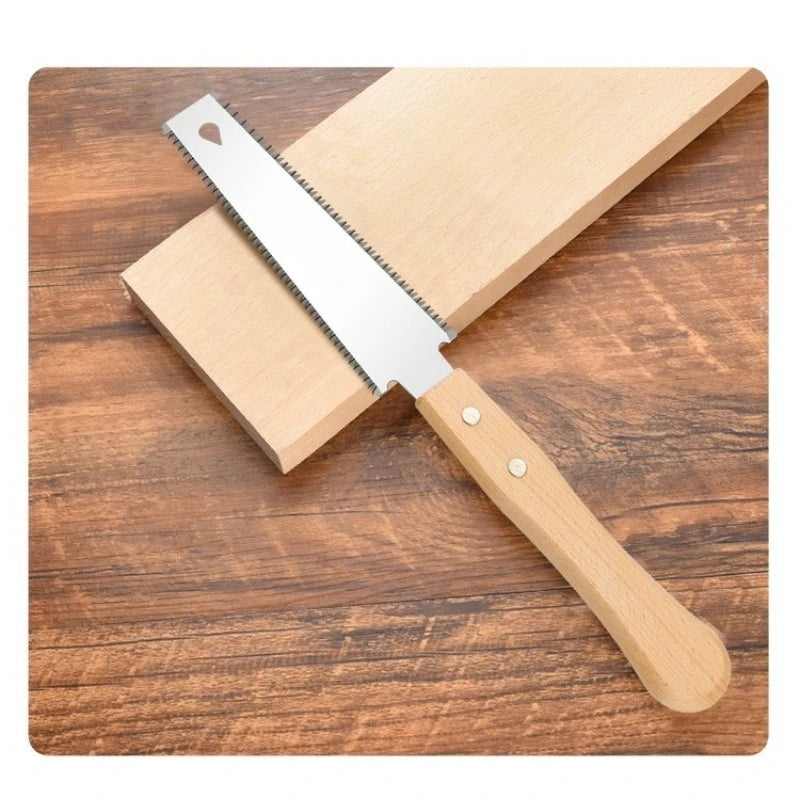 Handheld Pull Saw – Fine Tooth SK5 Steel Wood Saw, 30.5cm Hand Saw Babs