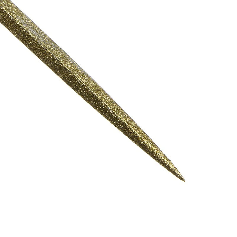 10Pcs Diamond Needle File Set – Titanium Coating Metal Craft Needle File Set Babs