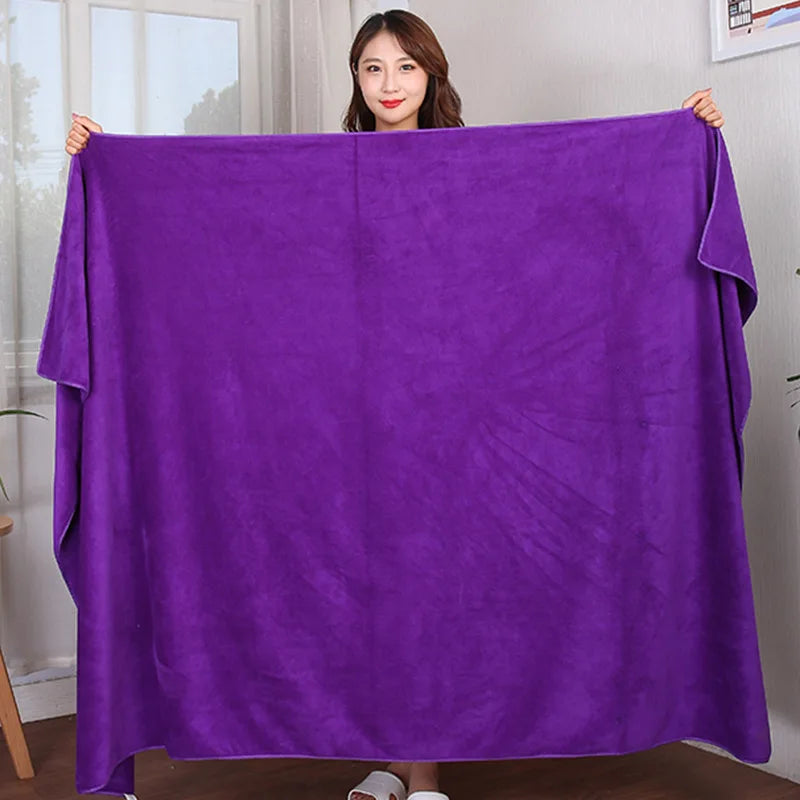 Superfine Microfiber Sports Travel Bath Towel – Quick Dry Microfiber Sports Towel Babs deep purple 150x200cm