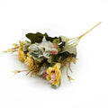 Silk Peony Rose Artificial Flowers for Wedding & Home Décor Artificial Silk Flowers Babs color 5 4 pcs
