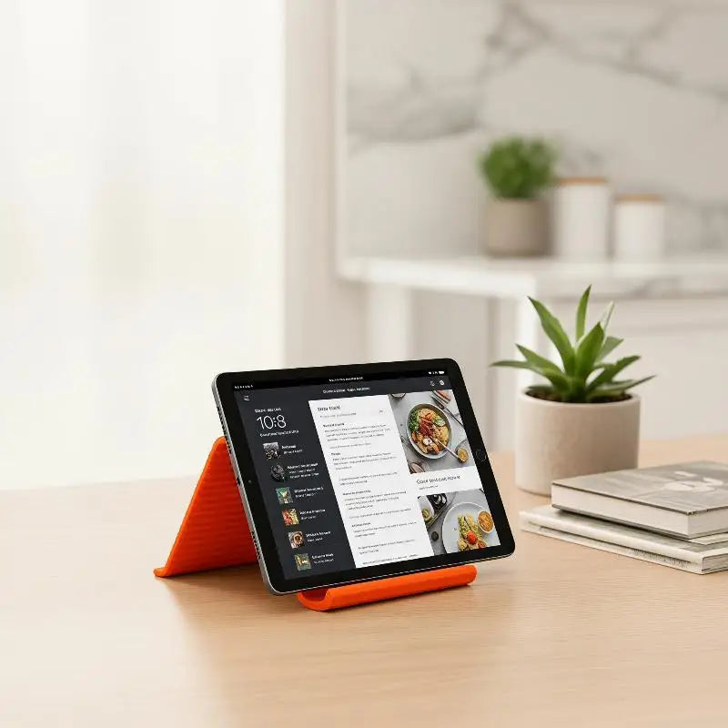 HUXUAN Foldable Metal Phone Stand | Portable Multi-Angle Holder Phone Stand Holder Babs