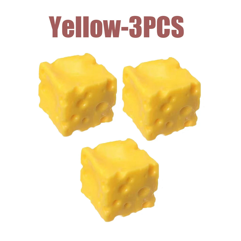 Squishy Cheese Fidget Toy – Slow Rebound Sensory Squeeze Toy Fidget Squeeze Toy Babs 3PCS