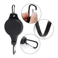 Retractable Adjustable Hanging Hook for Flower Basket & Birdcage Adjustable Plant Hook Babs 1PC-Black