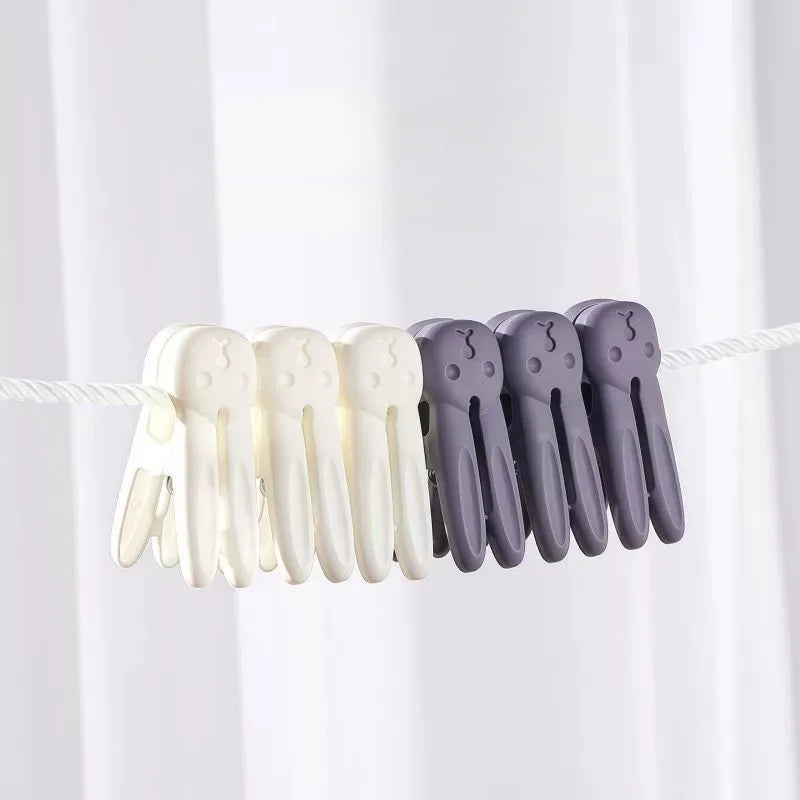 12-Pack Heavy Duty Clothespins – Windproof No-Trace Laundry Clips Laundry Clothespins Babs
