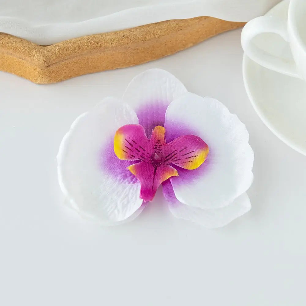 Silk Moth Orchid Artificial Flowers 5/10pcs – Wedding & Home Décor Artificial Silk Flowers Babs 5 5pcs