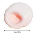 Sand Glutinous Squeeze Ball Sensory Fidget Toy – Shapeable Sensory Fidget Toy Babs Orange 4cm