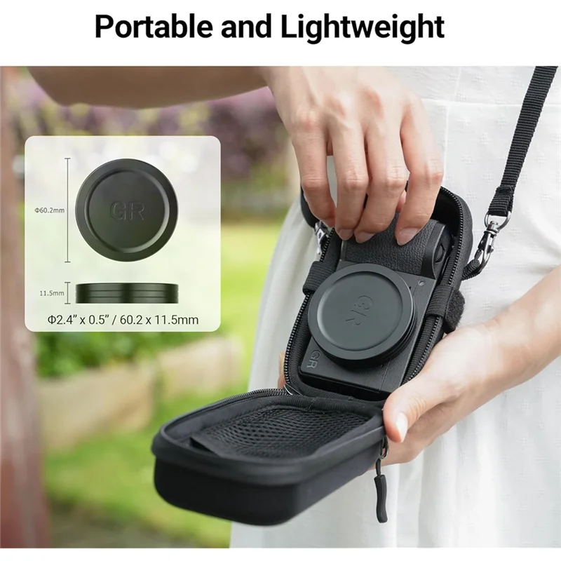 Aluminum Lens Cap for Ricoh GR III GR IIIx GR3x HDF GR II Camera Lens Cap Babs