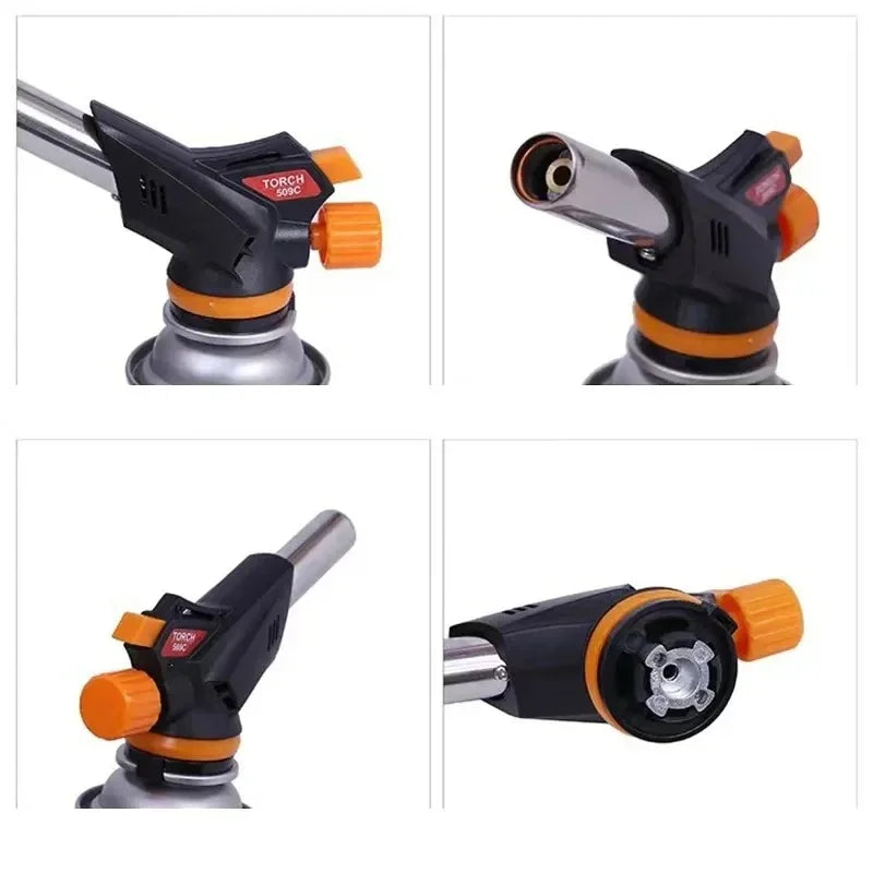 Adjustable Butane Jet Torch Lighter for BBQ, Cooking & Welding Butane Jet Torch Babs