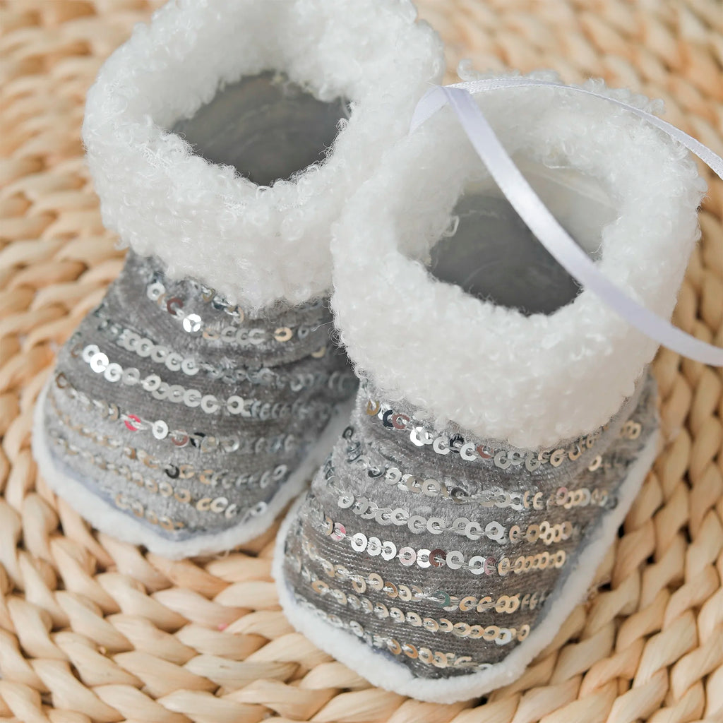 Sparkling Christmas Shoe Ornaments – Festive Tree Pendants Christmas Tree Ornament Babs