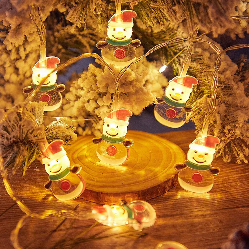 Christmas Tree LED String Lights 1.5M 10LED Fairy Light Garland LED Fairy String Lights Babs D