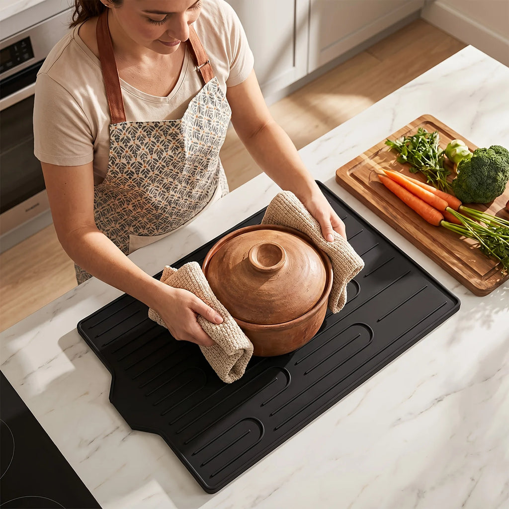 Silicone Dish Drying Mat – Heat-Resistant & Non-Slip Dish Drying Mat Babs