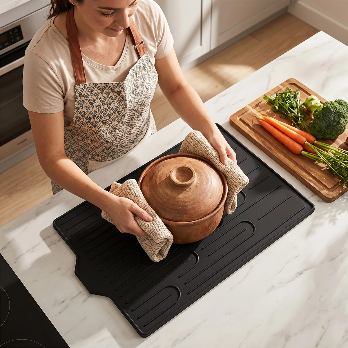 Silicone Dish Drying Mat – Heat-Resistant & Non-Slip Dish Drying Mat Babs