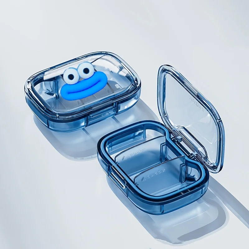 Clear 3-Compartment Plastic Storage Box with Lid | Organizer Compartment Storage Box Babs