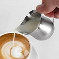 Stainless Steel Milk Frothing Pitcher with Pouring Spout Milk Frothing Pitcher Babs Orange