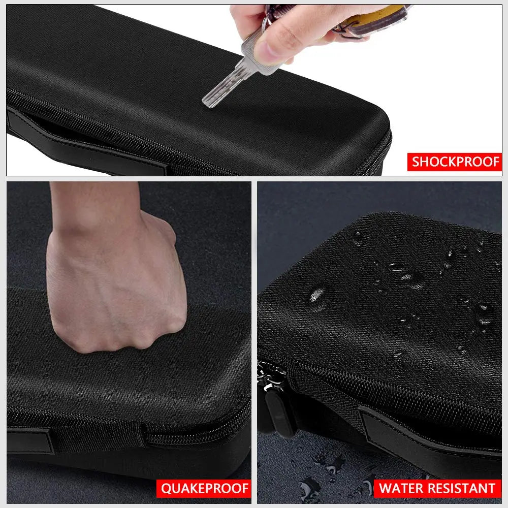 Clipper Blade Case – Hard Travel Organizer Holds 12 Blades Blade Storage Case Babs