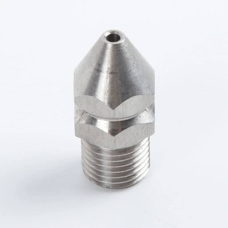 1/4" Pressure Washer Pipe Jetter Nozzle – 4-Jet Drain Cleaner Pipe Jetter Nozzle Babs