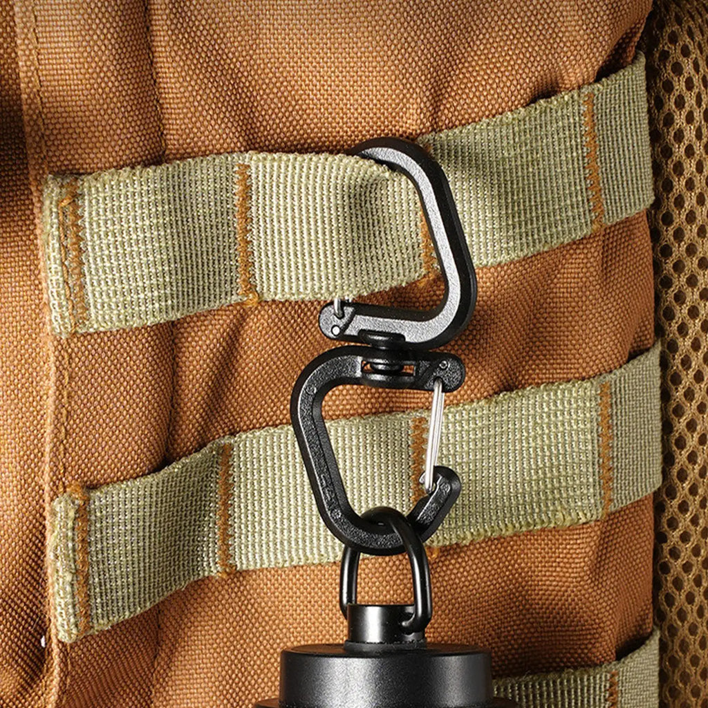 360° Rotating S-Hook Carabiner Clip for Backpacks & Hiking Carabiner Clip Hook Babs