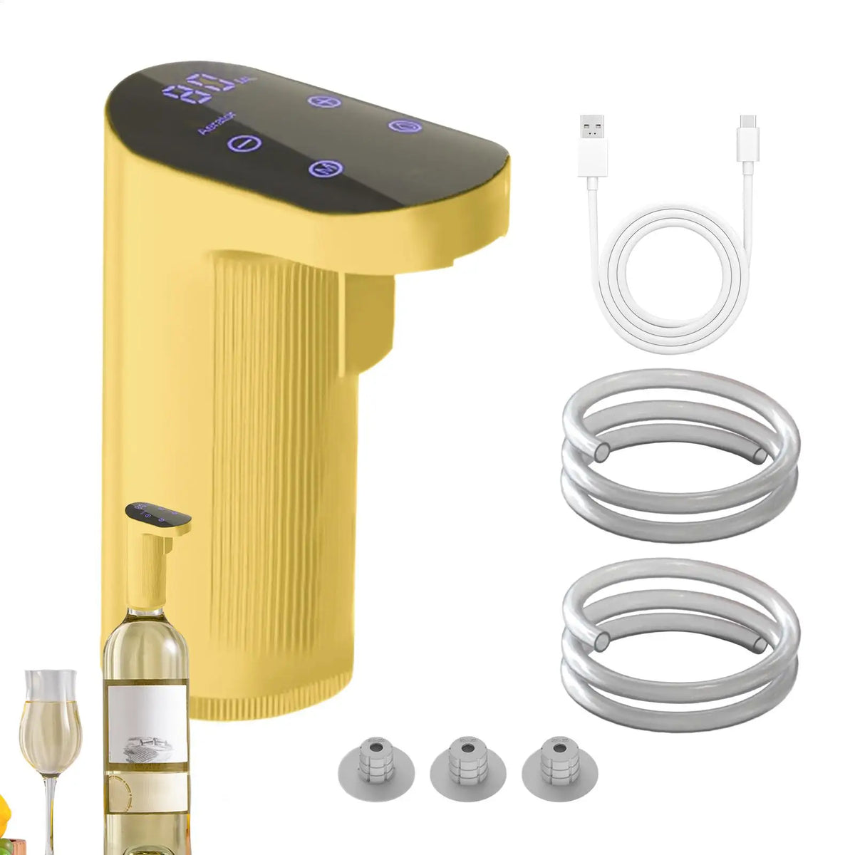 USB Rechargeable Electric Wine Dispenser & Decanter Electric Wine Dispenser Babs