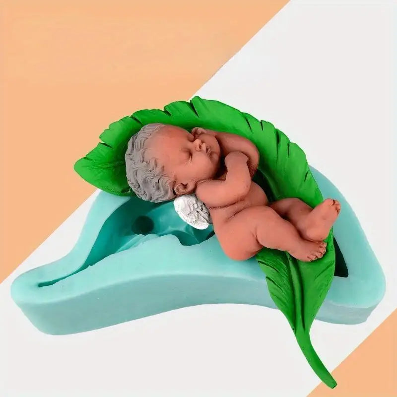 3D Angel Wings Silicone Mold for Fondant, Chocolate & Clay Silicone Baking Mold Babs