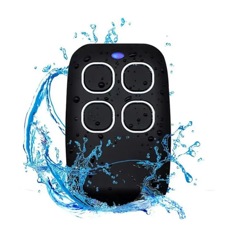 433MHz Universal 4-Button Cloning Remote for Garage & Gate Wireless Remote Control Babs