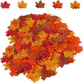 100/200pcs Silk Maple Leaves – Autumn Wedding & Halloween Décor Artificial Silk Leaves Babs MULTI 100 pcs