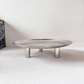 Stainless Steel Round Storage Tray | Modern Minimalist Organizer Storage Tray Babs Medium