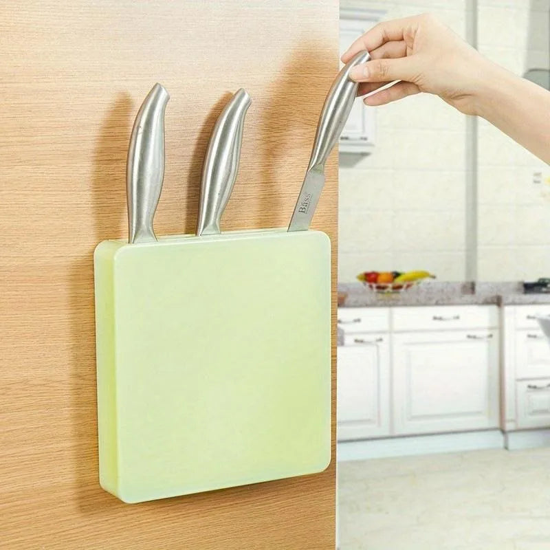 Wall-Mount Knife Storage Rack – Kitchen Knife Holder Knife Storage Rack Babs