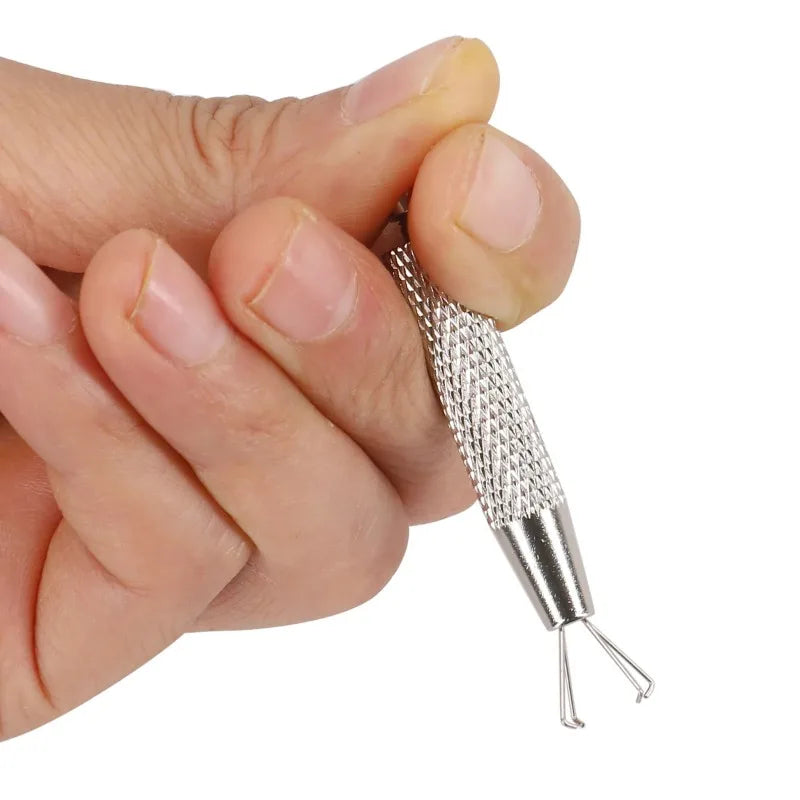 4-Jaw Claw Tweezer Grabber | Stainless Steel Precision Tool Precision Claw Grabber Babs