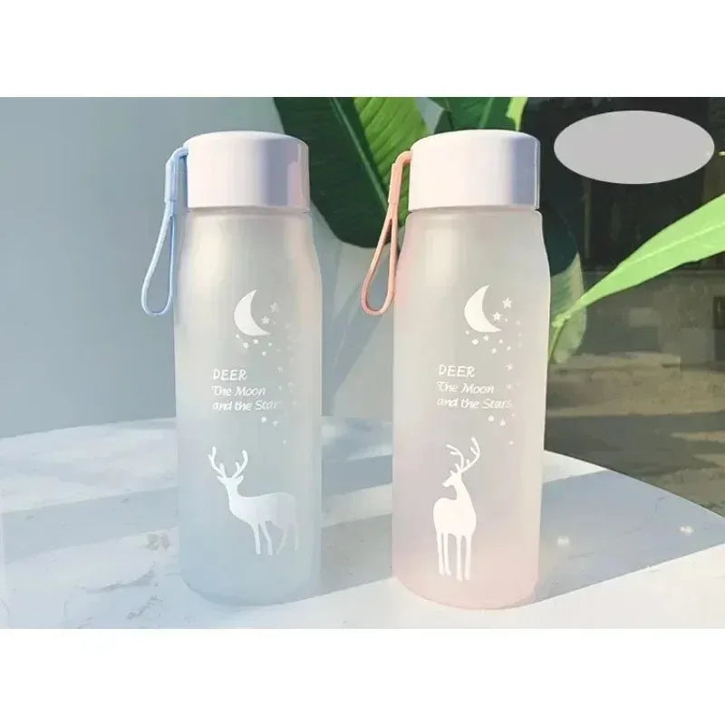 560ml BPA-Free Wide Mouth Water Bottle with Silicone Ring & Lid Reusable Water Bottle Babs
