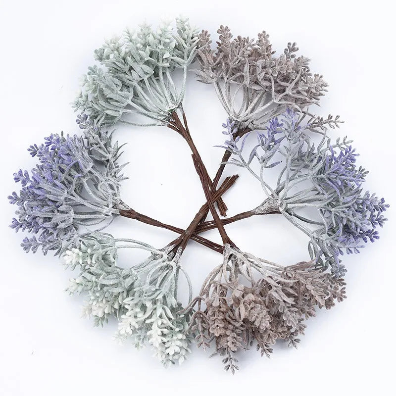 Artificial Mini Plant Bouquet | Christmas & Wedding Decor 1/5 Pcs Artificial Plant Decor Babs