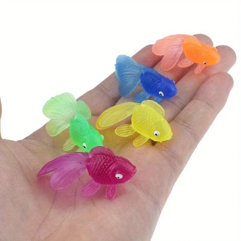 20pcs PVC Simulation Fish Aquarium Decorations – Random Colors Aquarium Decoration Set Babs