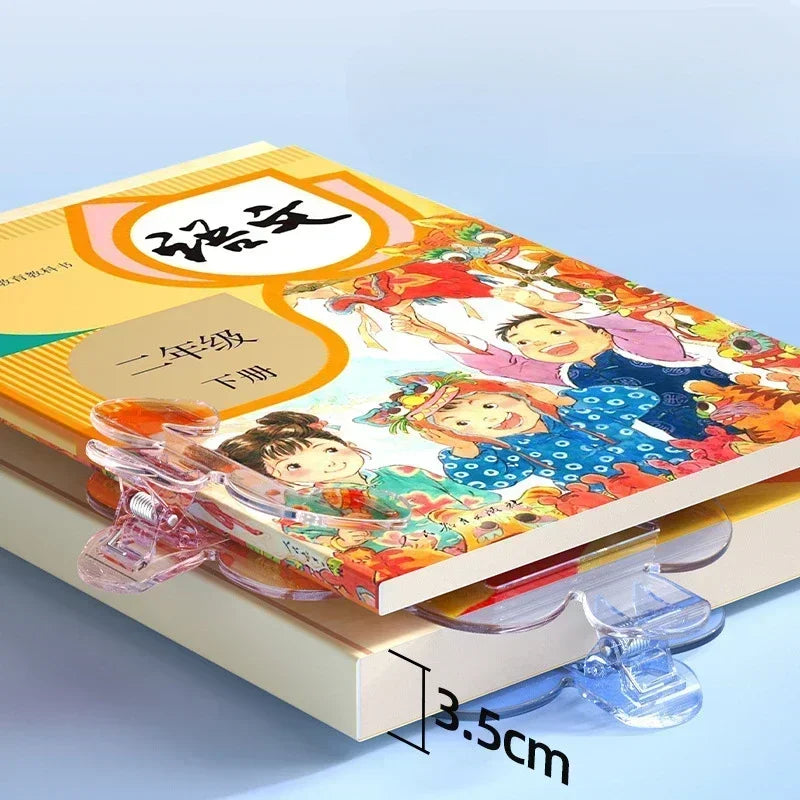 Transparent Book Clip Stand – Hands-Free Reading Aid Book Clip Stand Babs