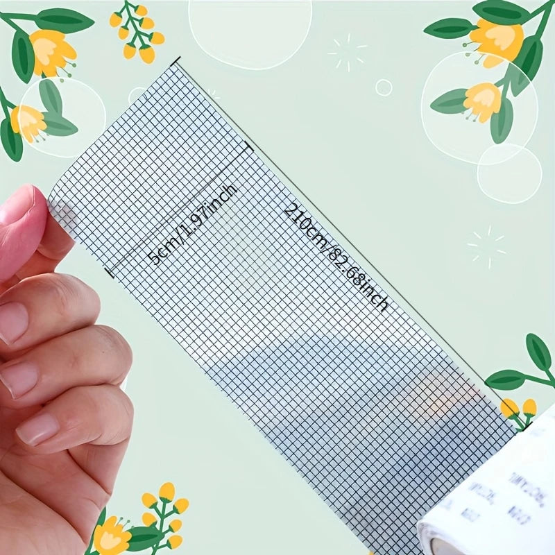 Fiberglass Window Screen Repair Tape 210cm – Peel & Stick Screen Repair Tape Babs