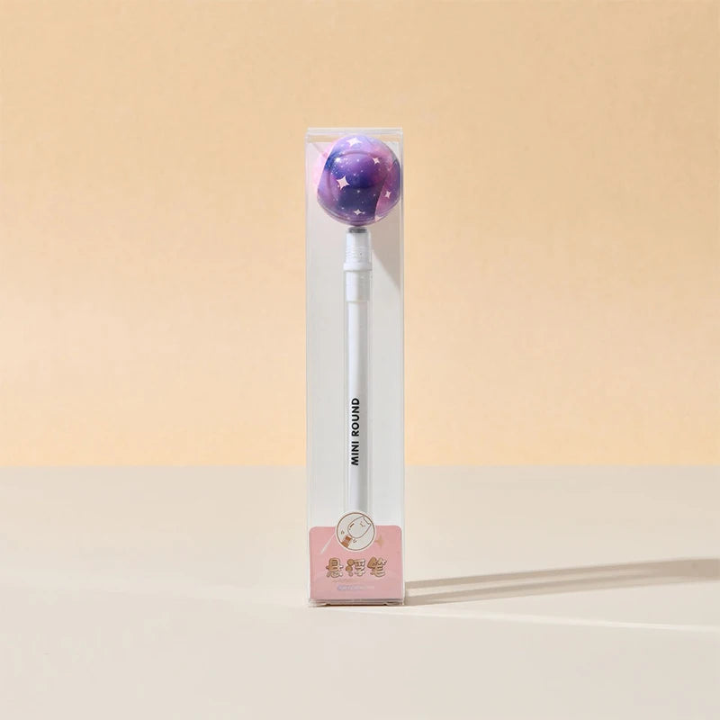 Rotating Planet Spinning Gel Pen | Fun Student Stationery Spinning Gel Pen Babs A1