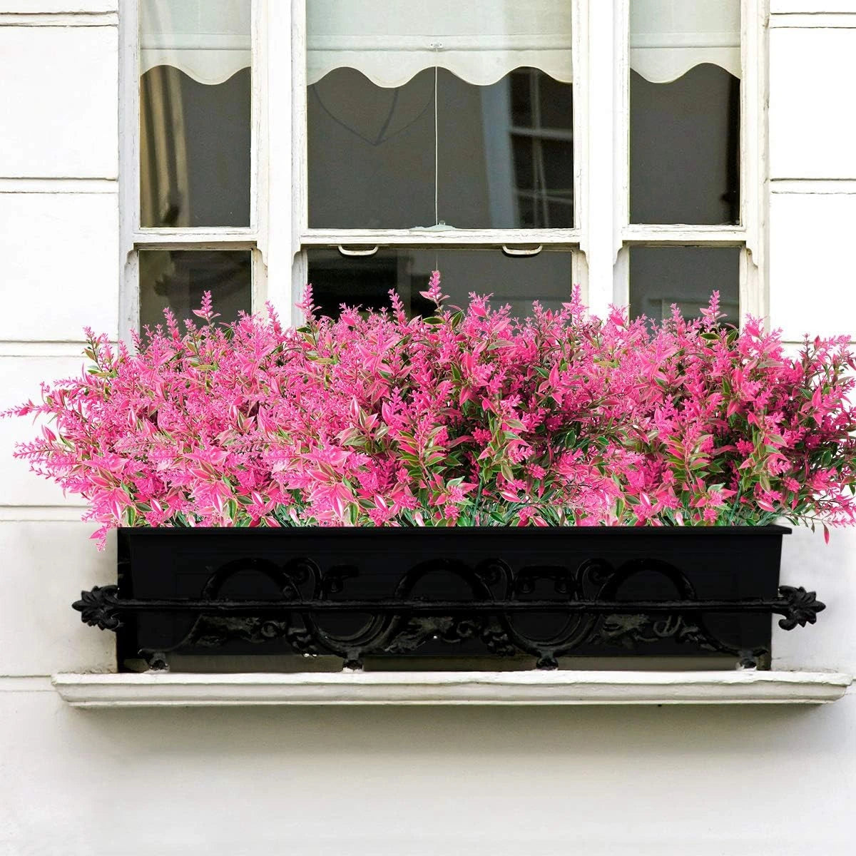 Artificial Lavender Stems Fake Plastic Flowers – Home & Wedding Artificial Flower Stems Babs