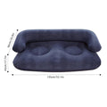 Portable Inflatable 2-Seat Sofa Chair with Armrests for Camping Inflatable Camping Sofa Babs 1pcs