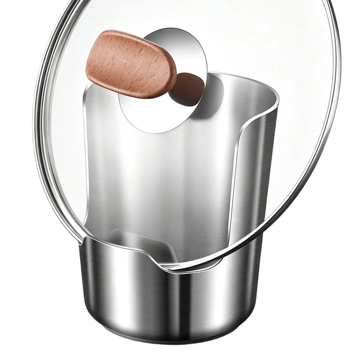 Stainless Steel Lid & Utensil Holder – Kitchen Organizer Rack Utensil & Lid Holder Babs