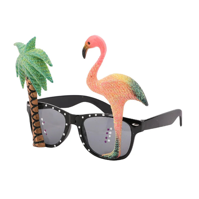 Hawaiian Party Sunglasses – Luau Tropical Photo Props & Favors Party Photo Props Babs A